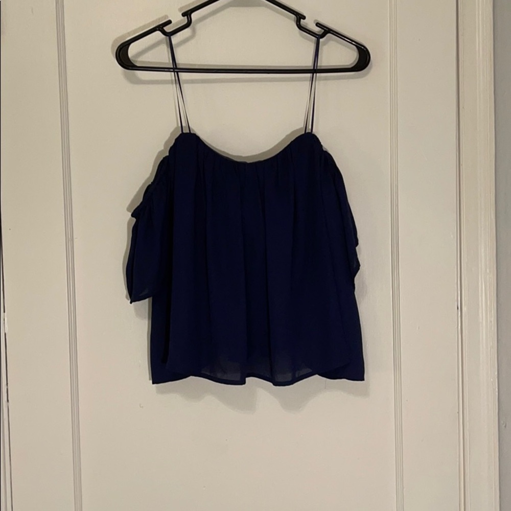 Off the shoulder crop top